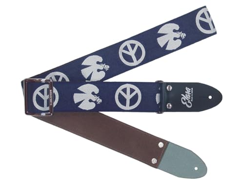 Elara Straps [�G�����X�g���b�v] Peace & Dove Navy Ultrasuede ���������ȃv���d�l�̃M�^�[�X�g���b�v
