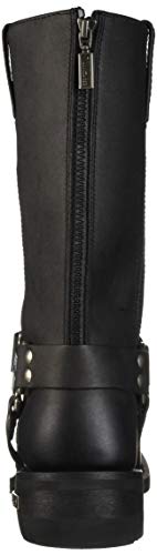 Milwaukee Motorcycle Clothing Company Classic Harness Leather Men's Motorcycle Boots (Black, Size 10.5D) #TOP2
