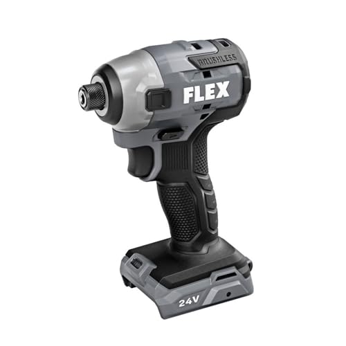 FLEX 24V Brushless Cordless 1/4-Inch Hex Impact Driver Tool Only, Battery and Charger Not Included - FX1351-Z