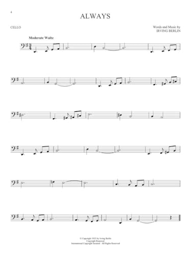 101 Most Beautiful Songs for Cello | Cello Sheet Music Collection | Pop and Standards for Beginners and Advanced Players | Instrumental Folio for Cello Lovers and Musicians (101 Songs) - Image 5