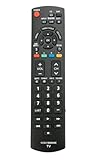 N2QAYB000485 Replace Remote Compatible with Panasonic Viera TV TC-42LD24 TH-32LRU5 PT-43LC14