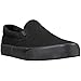 Lugz Mens Clipper Classic Slip-on Fashion Sneaker, Black/Black, 8 US