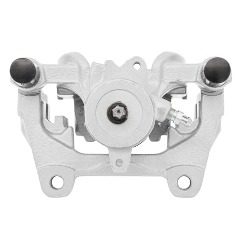 Image of Detroit Axle - Rear Left Brake Caliper for Ford Fusion Escape Edge | Lincoln MKC MKZ MKX Nautilus, Driver Side Disc Brake Caliper with Bracket Replacement
