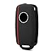 Berfea Key Fob Cover Silicone Keyless Remote Protector Sleeve Case Holder Compatible with VW Volkswagen Tiguan Golf Polo Jetta Passat