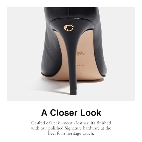 Coach Women's Skyler Leather Pump4