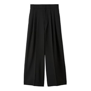 ドライタッチ2タックワイドパンツ 09WFP251164BLK00" 
