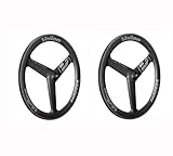 Completamente in carbonio Vision, grigio, Ruote METRON 3-SPOKE DB copertoncino center lock tubeless poseriore HG 11v, Unisex adulto, Unica