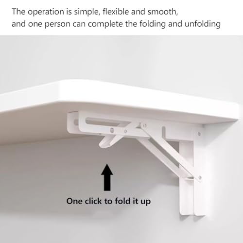 Table pliante murale de cuisine pour aménager un petit bureau - 3