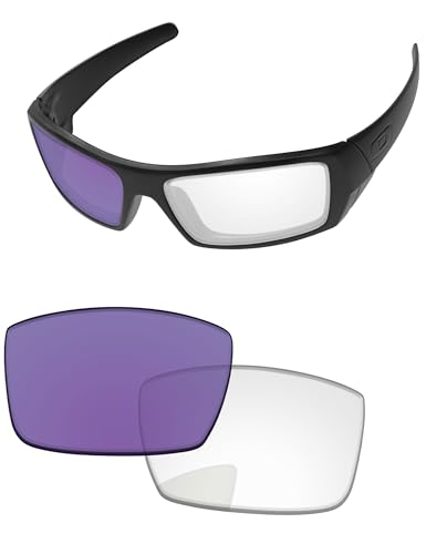 Image of Replacement Lenses for Oakley Gascan OO9014 60mm Sunglass - Precision Fit, UV Block & Impact Resistant
