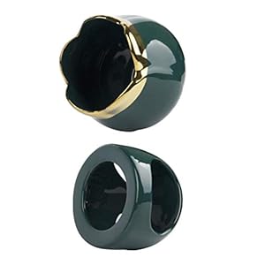 OLSDXAWQ Keramik Duftlampe Teelicht in Blumenform