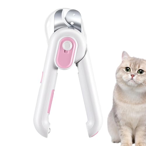 Cortador de garras para gatos genérico | cortaúñas con luz LED | cortaúñas para mascotas - para aseo en casa de viaje y baño
