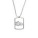 DIYthinker Tanks Side Equipment Stainless Steel Dog Tag Pendant Necklace