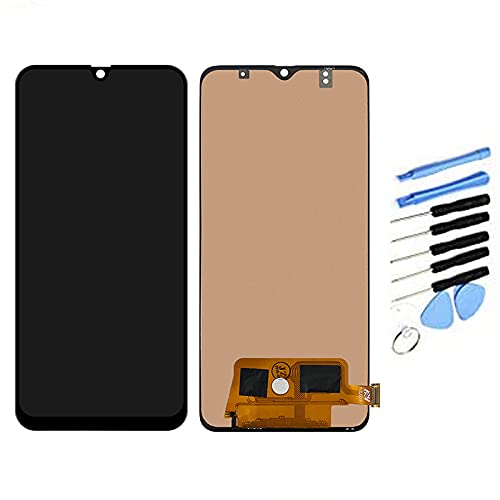 YQZ pour Samsung Galaxy A70 SM-A705F SM-A705FN Remplacement de Vitre Tactile Ecran LCD SM-A705GM SM-A705MN Assemblé,sans Châssis (Galaxy A70, Noir)