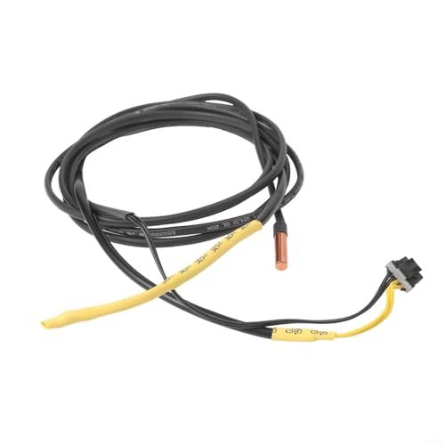 Honseadek Sensor de temperatura de unidad interior de aire acondicionado 15K 20K para sistemas HVAC, compatible con resolución de código de error F1/F2, construcción de goma y cobre