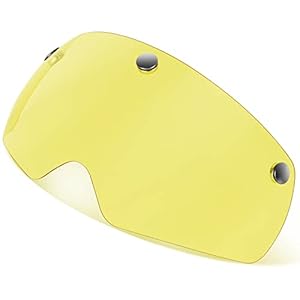 EASTINEAR Fahrradhelm Magnetbrillen Visier, Abnehmbares Brille Zubehör für Zyklushelm nur