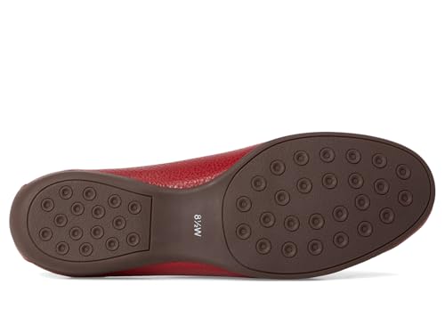 Image of Women's Genuine Leather Slip on Buckle Loafer