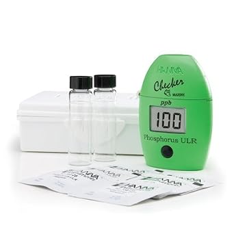 Pack containging 25 ULR Ultra Low Range Phosphorus reagent tests Part # HI736-25. for use with The HI736 Phosphorus Checker The HI736 Meter/Checker is NOT included