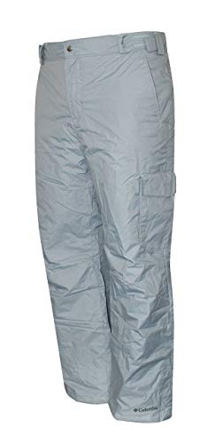 Columbia Men's Bull Lake Ski Snowboard Waterproof Pants Grey (XXL)