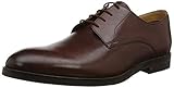 Passform: (g) Standard Clarks Herren Oliver Lace Derbys, Braun (British Tan Lea British Tan Lea), 43 EU