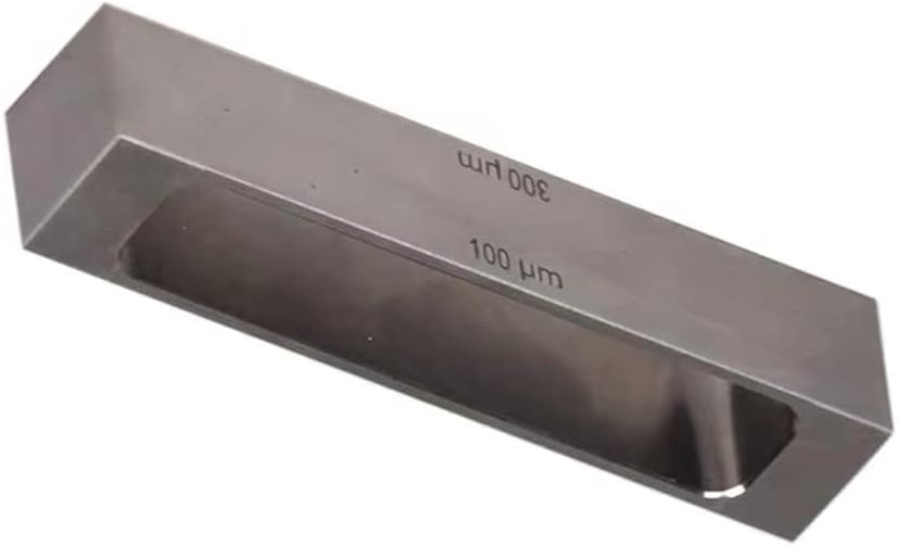 Frame Four Sides Wet Film Applicator - Precision Coating Squeegee for Consistent Film Thickness(5-10-15-20um)