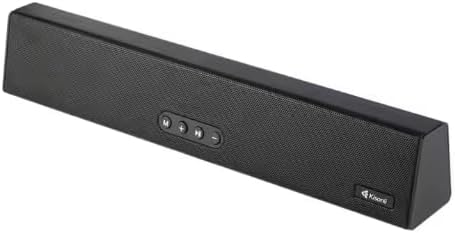 Kisonli LED-805 Bluetooth Music Speaker, top-down view showing control buttons