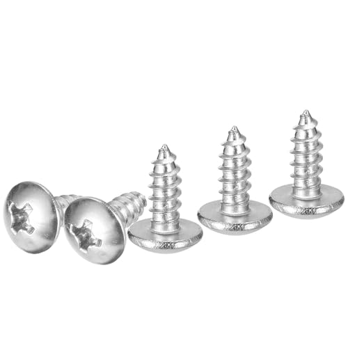 DTGN #6x3/8 Vis tôle 100pc acier inoxydable 304 Phillips