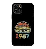 Ya en manzanajugosa.com: Carcasa para iPhone 11 Pro 39 Edición Limitada 1987 Único 39 de Julio Cumpleaños