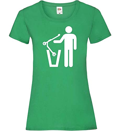 E-Roller Poubelles vert S pour femme l'accessoire de manutention domestique