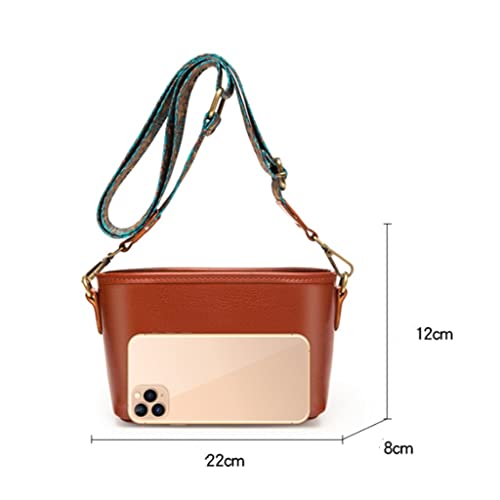 Sac en cuir fait à la main vintage orange au charme authentique