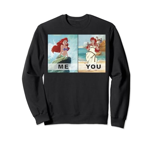 Sweatshirt Disney Ariel Me Vs. You le cadeau idéal pour fan