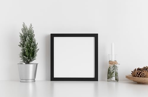 Thin A4 Black Frame, Thin Matt Black