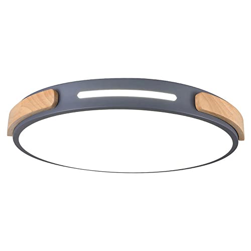 Plafonnier LED moderne à température de couleur blanc réglable en fer