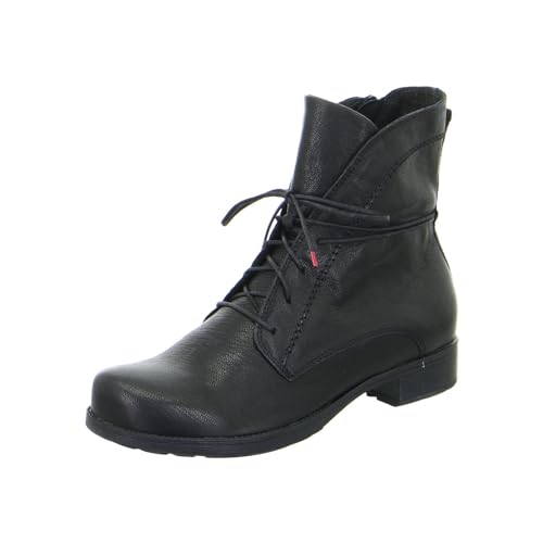 Bottine de qualité Think! durable et finement doublée en noir 39.5
