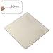 KoiLykke 100mm Pure Nickel Sheet for Electroplating, 0.5/1/2/3mm Thickness Selection, High-Purity Nickel Anode Plate for Industrial & Laboratory Use(0.5mm)
