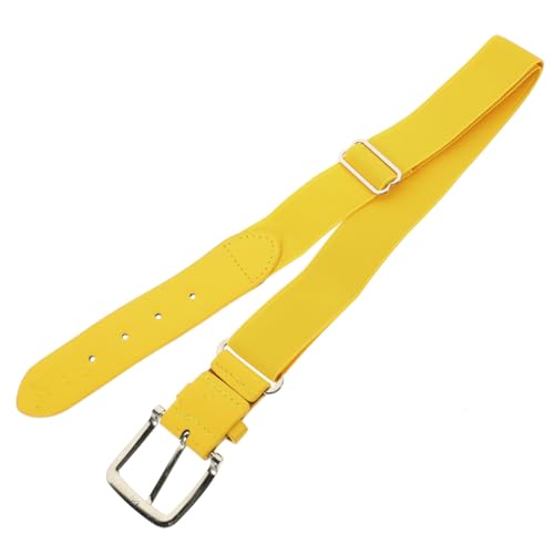 Ceinture élastique jaune pour matchs de baseball et football