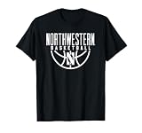 Northwestern University Wildcats Basketball Arch T-Shirt