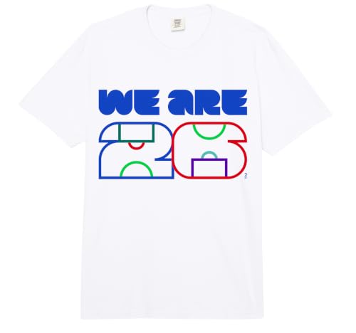 Image of FIFA World Cup 26 Event Field Logo Comfort Colors Adult Heavyweight T-Shirt