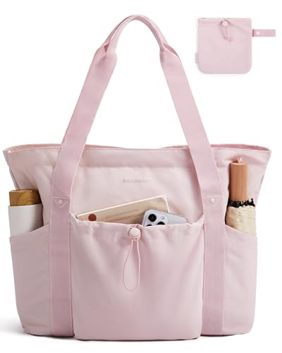 BAGSMART Tote Bag for Women, Tote Shoulder Bag with Laptop Compar...