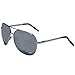 NFL Siskiyou Sports Fan Shop New York Jets Aviator Sunglasses One Size Silver