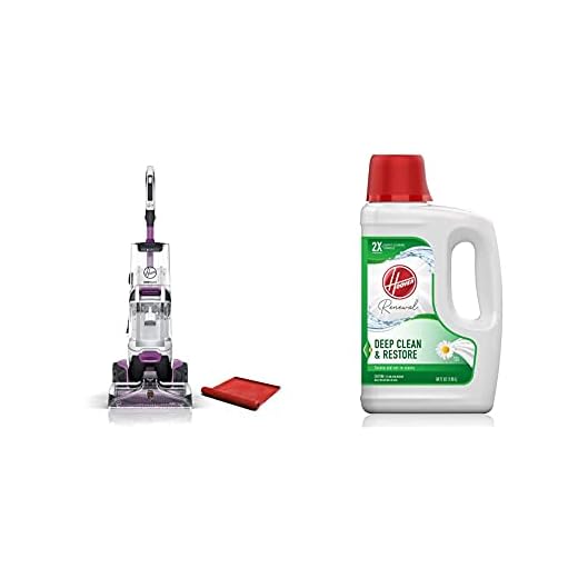 Hoover SmartWash Pet Automatic Carpet Cleaner with Storage Mat, FH53050 Renewal Deep Cleaning Carpet Shampoo, 64oz Formula, AH30924, White (Packaging May Vary)