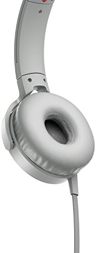Sony MDR-XB550AP Extrabass Headphones - White