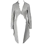 Canary Sara Lance Adult Women Cosplay Costume for Halloween Carnival Outfit Only Coat (Male L)