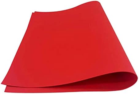 20 PCS EVA Foam Sheets DIY Handcraft Materials 1mm Thick 15.7 x 11.8 Inches Colorful EVA Foam Papers for Arts and Crafts (Red)