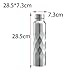 shamjina Stainless Steel Water Bottle Sports Water Bottle Non Insulated 34oz Cold Water Bottle for Gym Fitness