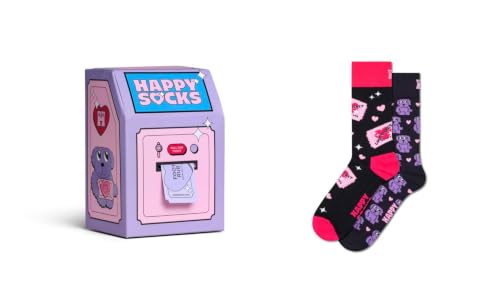 Chaussettes montantes à motif de cœurs finies les chaussettes qui glissent 36-46
