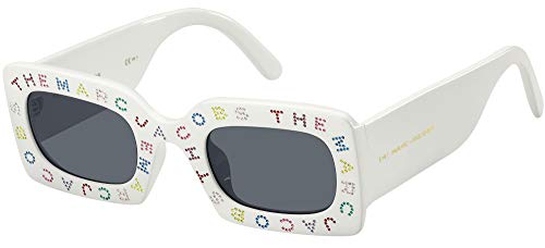 White/Grey Marc Jacobs 488/S 202997-VK6/IR-50 - Donna Sonnenbrille - White