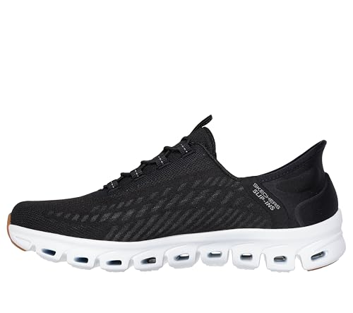 Women's Glide-Step-Tranquility Hands Free Slip-INS Sneaker, BKW, 9.5 Wide4