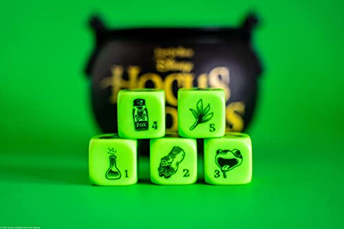 Usaopoly YZ004-652-002200-06 Yahtzee: Disney Hocus Pocus | Collectible Witch’S Caldron Dice Cup | Classic Family Dice Game Based thumb #4