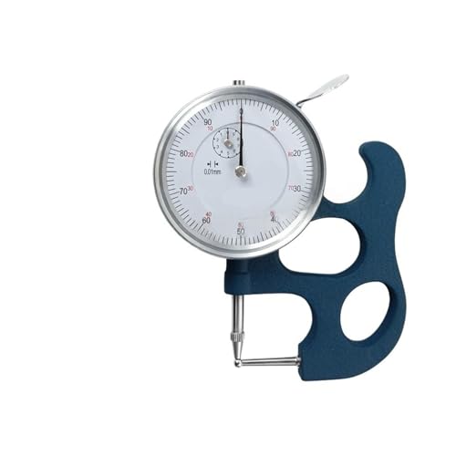 Calibrador de espesores con dial, resolución 0,01 mm miniatura 1