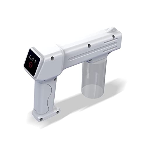 Disinfection Nano Steam Gun，Nano Spray Fogger，Machine Cordless Disinfectant Sprayer Fogger，Portable Handheld Atomizer Steam Gun Sprayer For Home Office Car School Garden Gift (White) #TOP6